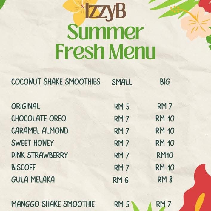 Gambar menu Coconut Shake yang terdapat di Coconut Shake Kempas